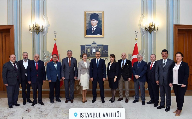 İstanbul Valimiz Ali Yerlikaya’yı makamında ziyaret ettik.
