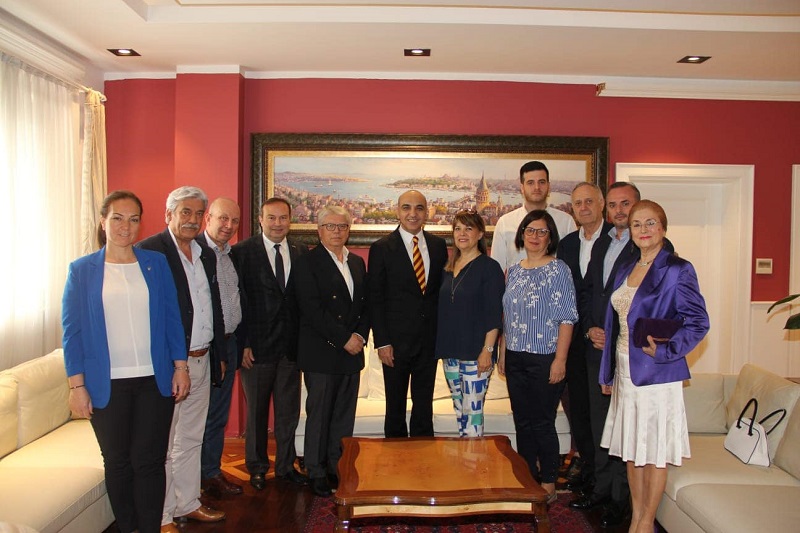 REV-Rumeli Eğitim Vakfı ve RUYİAD üyeleri olarak Bakırköy Belediye Başkanını ziyaret ettik.